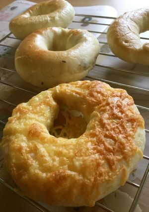 手ごねでべーぐる-レシピのメイン写真