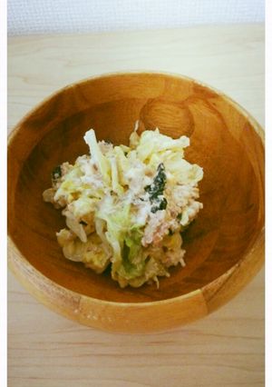 白菜の海苔マヨサラダ-レシピのメイン写真