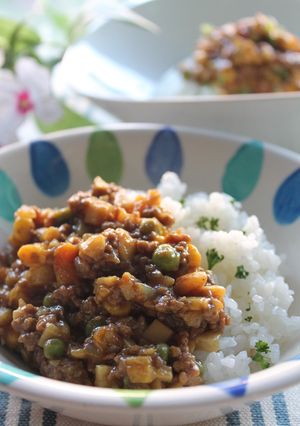 たけのこ満載キーマカレー-レシピのメイン写真