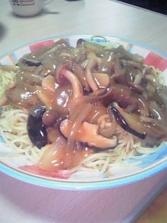和風あんかけきのこパスタ-レシピのメイン写真