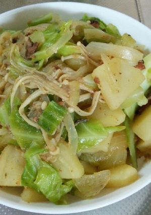 鰯の蒲焼きde炒め物！-レシピのメイン写真