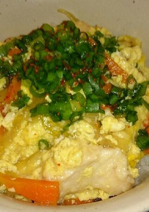 汁だく♪ヘルシー♪しっとり胸肉の親子丼♪-レシピのメイン写真