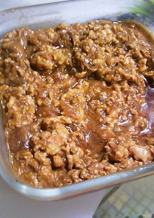 常備菜肉みそ-レシピのメイン写真