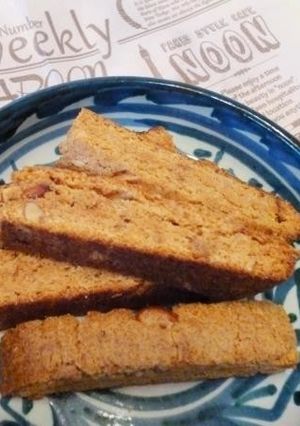 アーモンドの味噌ビスコッティ-レシピのメイン写真