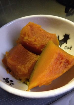 圧力鍋で手間いらず 薄味カボチャの煮物-レシピのメイン写真