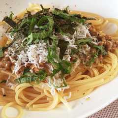 主婦ランチに☆ 納豆スパゲッティ-レシピのメイン写真