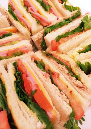 あり合わせ食材で簡単！定番サンドイッチ-レシピのメイン写真