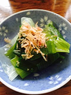 白だしで長ネギのお浸し-レシピのメイン写真