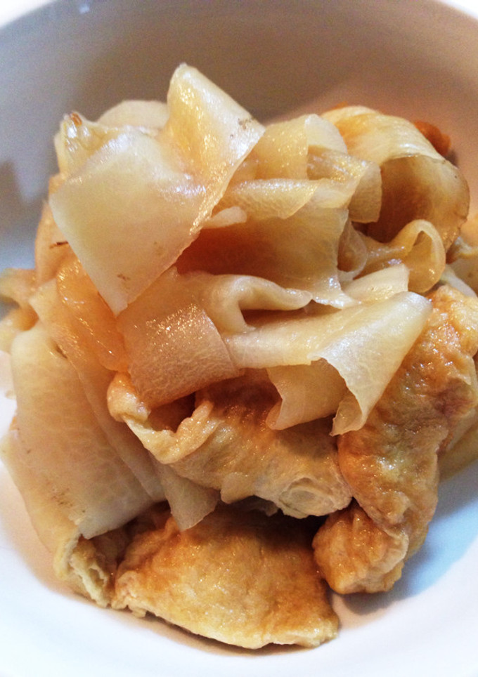 大根と油揚げの煮物-レシピのメイン写真