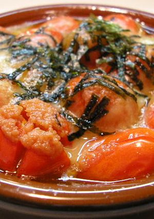 トマト明太グラタン-レシピのメイン写真