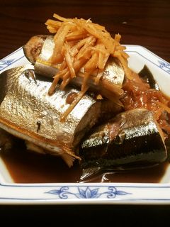 さんまの梅煮-レシピのメイン写真