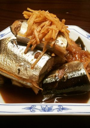 さんまの梅煮-レシピのメイン写真
