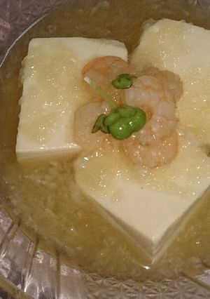 大根おろしとトロロの海老あんかけ豆腐☆-レシピのメイン写真