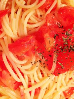 イタリアントマトのペペロンチーノ-レシピのメイン写真