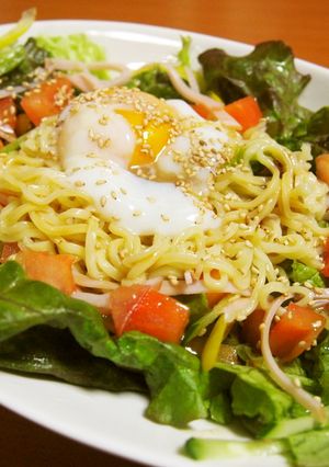 *北海道の居酒屋メニュー*ラーメンサラダ-レシピのメイン写真