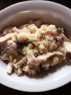 生米からでも簡単☆きのこのチーズリゾット-レシピのメイン写真