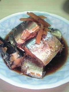 骨まで食べよう♪ 秋刀魚の生姜醤油煮-レシピのメイン写真