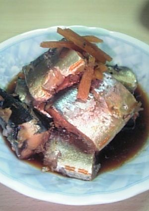 骨まで食べよう♪　秋刀魚の生姜醤油煮-レシピのメイン写真
