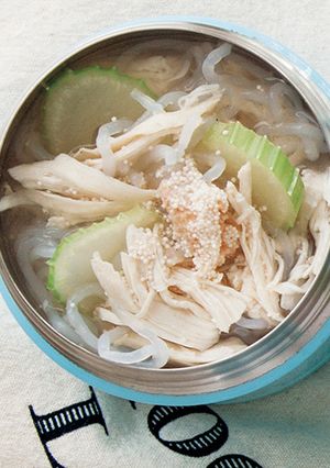 しらたきとセロリのたらこスープ-レシピのメイン写真
