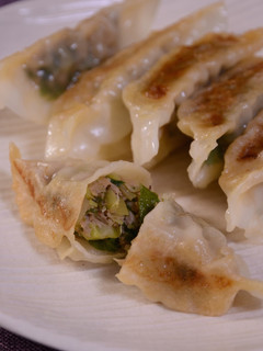 しゃくし菜ぎょうざ-レシピのメイン写真