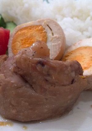 煮るだけ簡単！手羽のサッパリ煮＋煮卵-レシピのメイン写真