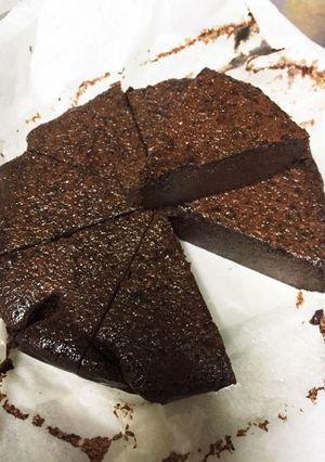 濃厚焼きチョコレートケーキ-レシピのメイン写真