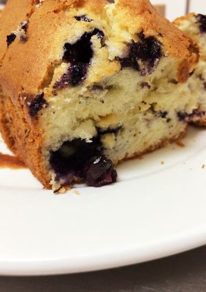 チョコとブルーベリーのパウンドケーキ-レシピのメイン写真
