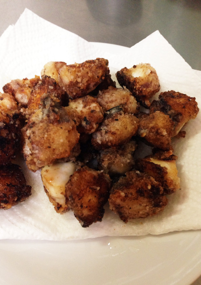 【活用】タコの焼き揚げ唐揚げ-レシピのメイン写真