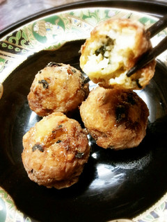 冷凍食品で!ふかふかの 揚げエビだんご-レシピのメイン写真