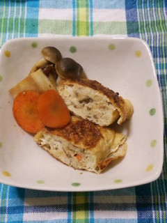 鶏の巾着の煮物-レシピのメイン写真