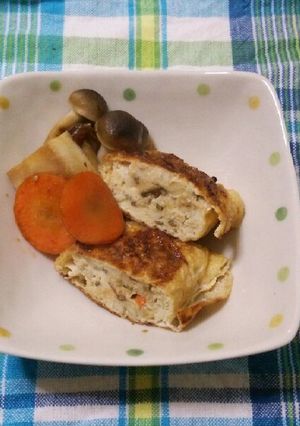 鶏の巾着の煮物-レシピのメイン写真
