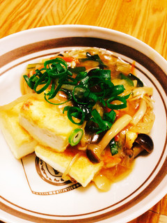 豆腐ステーキ〜野菜餡かけ〜-レシピのメイン写真