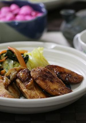 鶏胸のエスニック風味焼き　もんで柔らかく-レシピのメイン写真