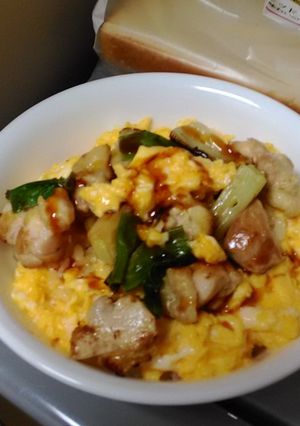 親子焼き鳥丼-レシピのメイン写真