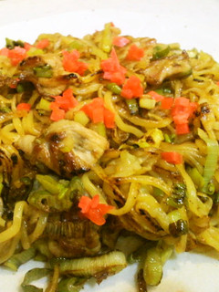 白ねぎ 豚肉 焼き中華麺-レシピのメイン写真