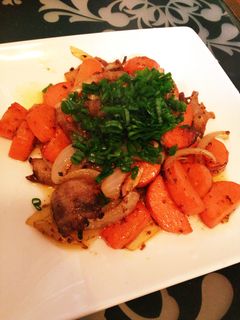 豚バラ肉の醤油マスタード炒め-レシピのメイン写真