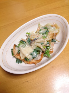 鳥むね肉の野菜入りホワイトソース-レシピのメイン写真