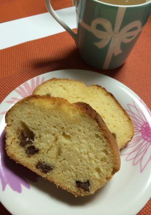 チョコチャンクパウンドケーキ-レシピのメイン写真