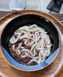 超簡単！小豆ばっとう（甘いうどん）