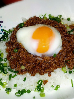 簡単ハンバーグ丼-レシピのメイン写真