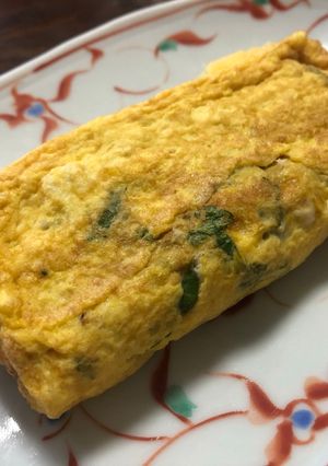 大葉入り出汁巻玉子-レシピのメイン写真