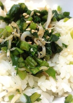 蕪の葉があっという間に…★菜飯-レシピのメイン写真