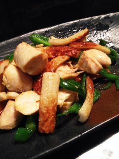 鶏ささ身とちくわとピーマンのカレー炒め-レシピのメイン写真