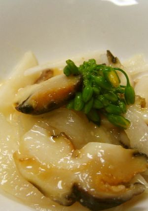 新玉ねぎとさざえの酢みそ和え　茹で方付き-レシピのメイン写真