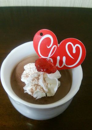 10分で作れます。簡単チョコレートムース-レシピのメイン写真