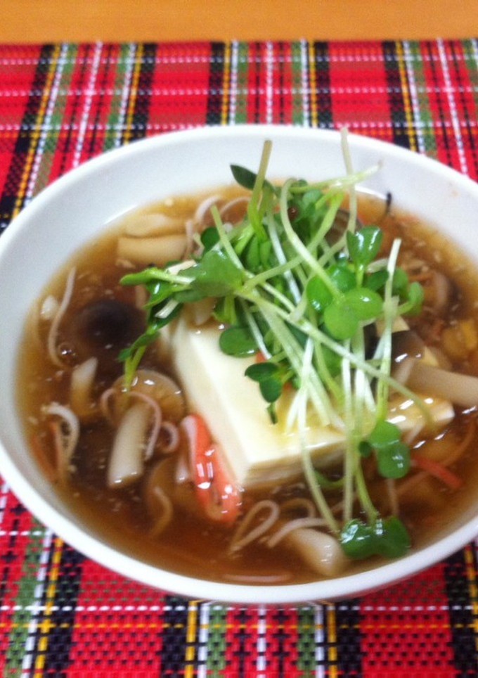 豆腐のとろとろ餡かけ-レシピのメイン写真