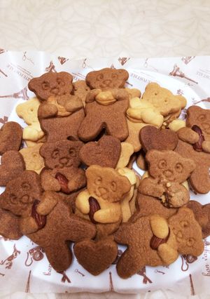 くまさんクッキー-レシピのメイン写真