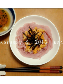 紅うどん-レシピのメイン写真