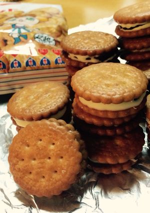 チョコレートトリフ挟みミレー-レシピのメイン写真