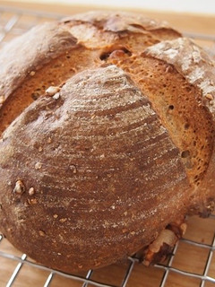 糖質オフ・砂糖なしバナナのカンパーニュ-レシピのメイン写真